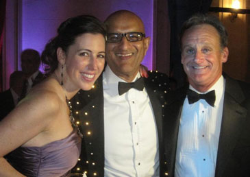 Miriam, Ashraf, and Al Estes at the CSI 36th Anniversary