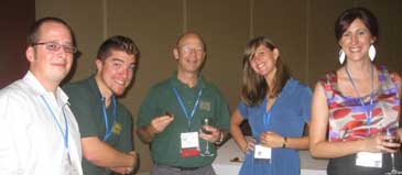 Students and John Lawson at the SEAOC Reception