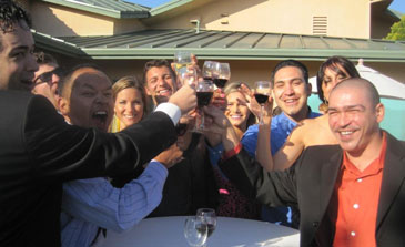 A Toast at the Senior Banquet