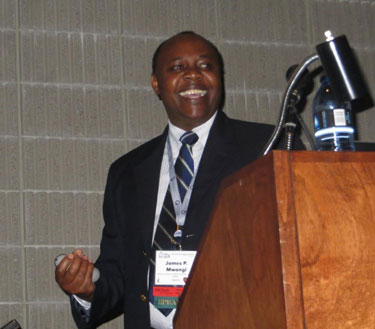 Mwangi at ASEE