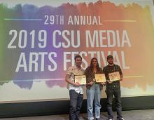 Photography/Video Student Wins First Place at CSU Media Arts Festival Awards