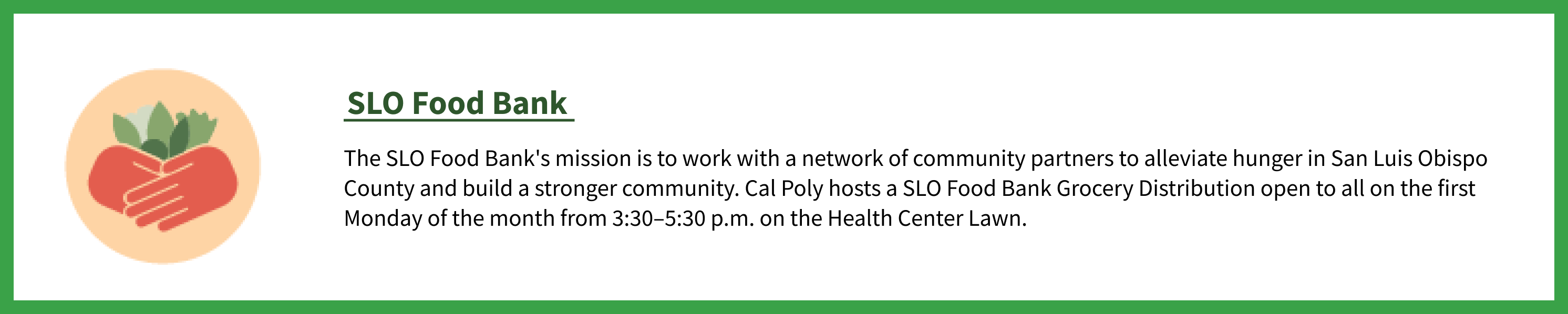 SLO Food Bank
