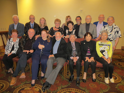 Ken Schwartz seated in middle front row