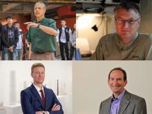 Clockwise from top left are Thomas Fowler, Robert Condia, Lee Salin and Frank Mahan. Clockwise from top left are Thomas Fowler, Robert Condia, Lee Salin and Frank Mahan.