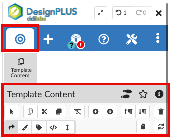 DesignPLUS Edit Template