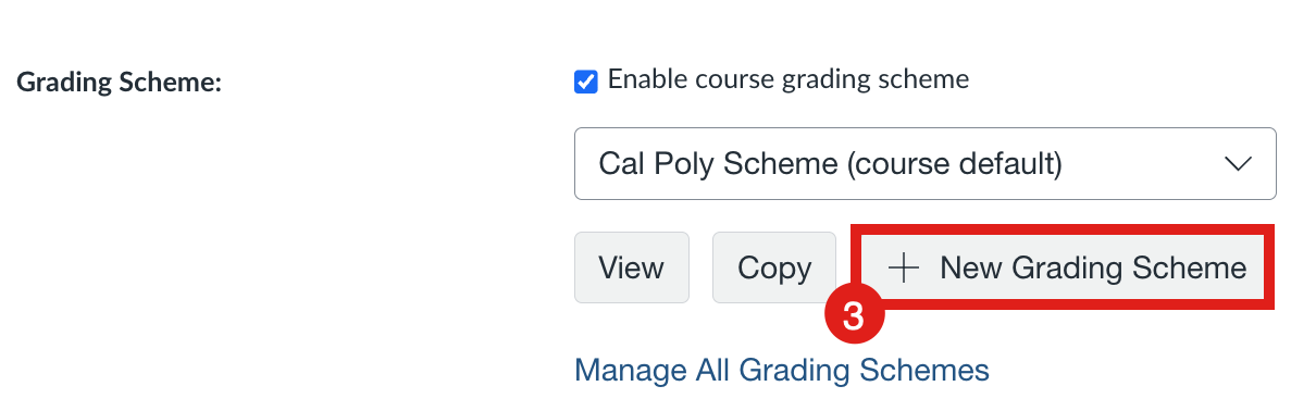 New Grade Scheme