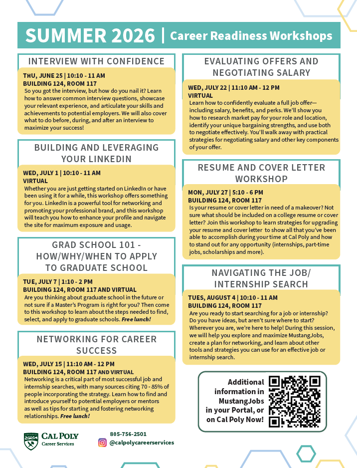 summer workshop flyer image
