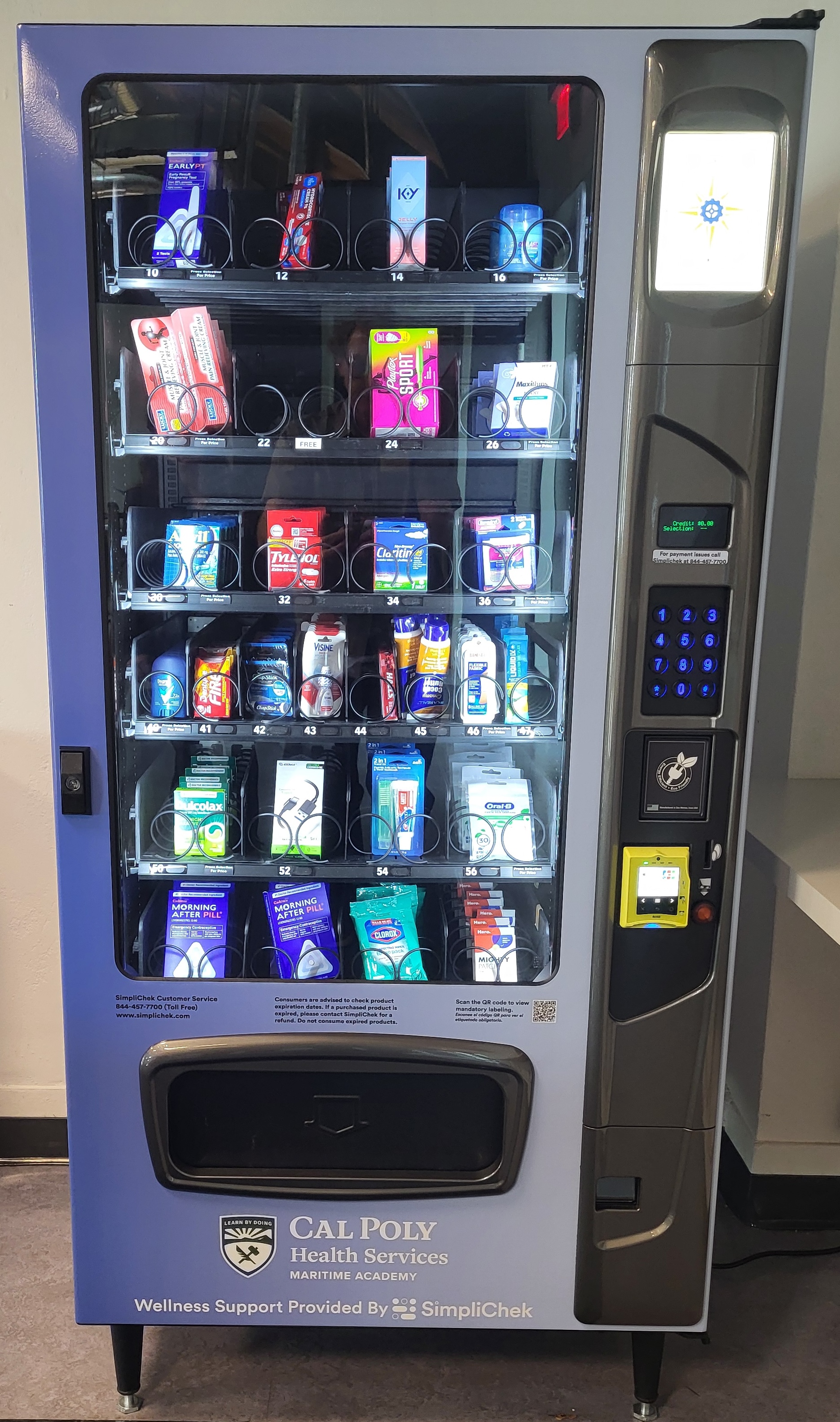 Vending Machine in Mayo Hall