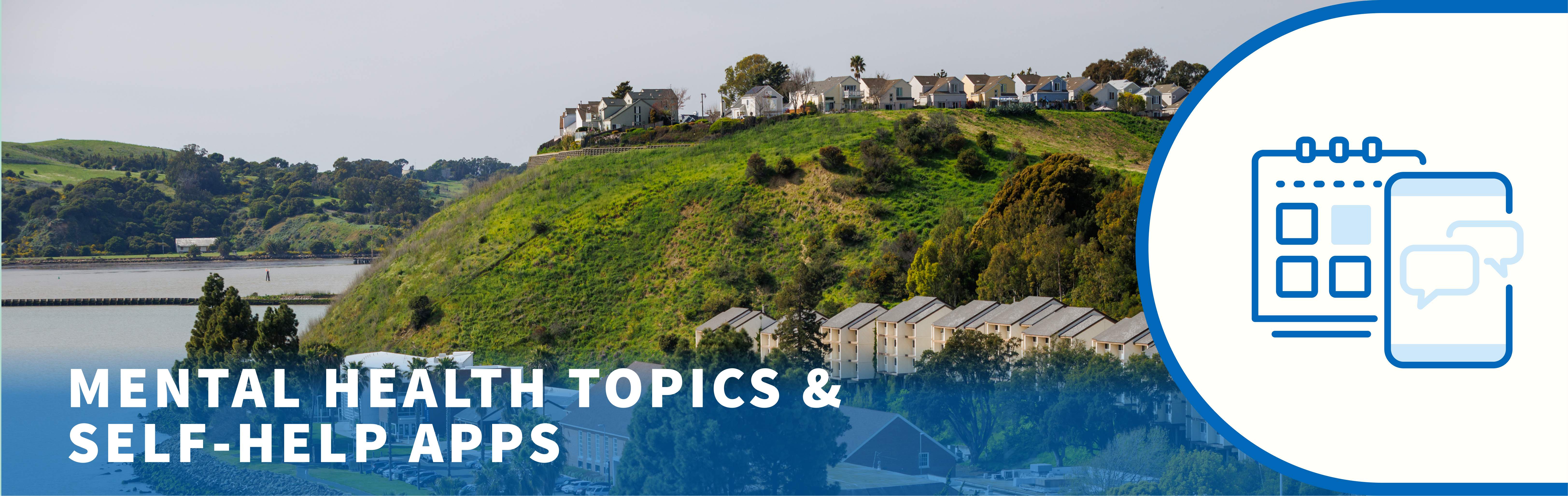 Mental Health Topics and Self-help Apps Page Header