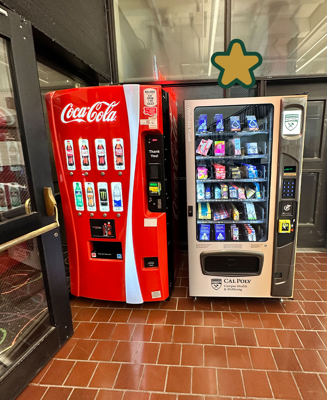 Vending Machine at University Union first floor