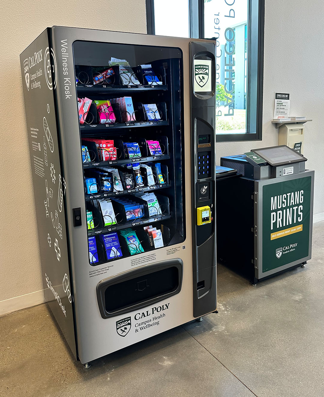 Vending Machine in Pacheco Post Mailroom at yakʔitʸutʸu