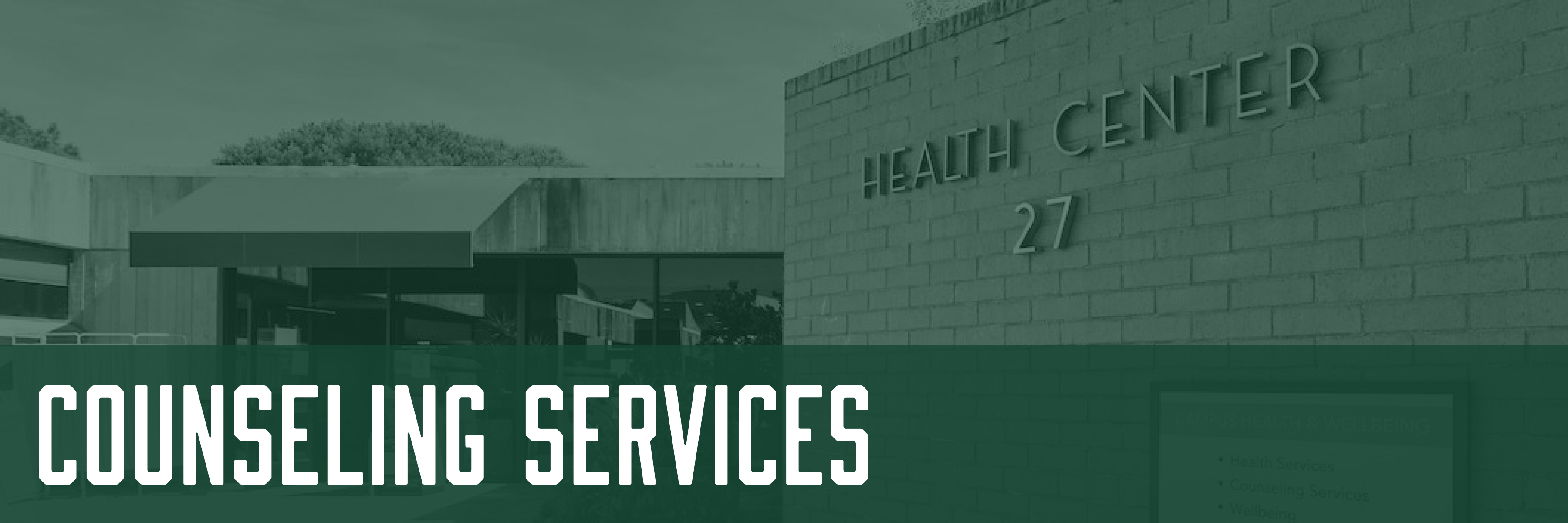 Counseling Services - Campus Health & Wellbeing - Cal Poly, San