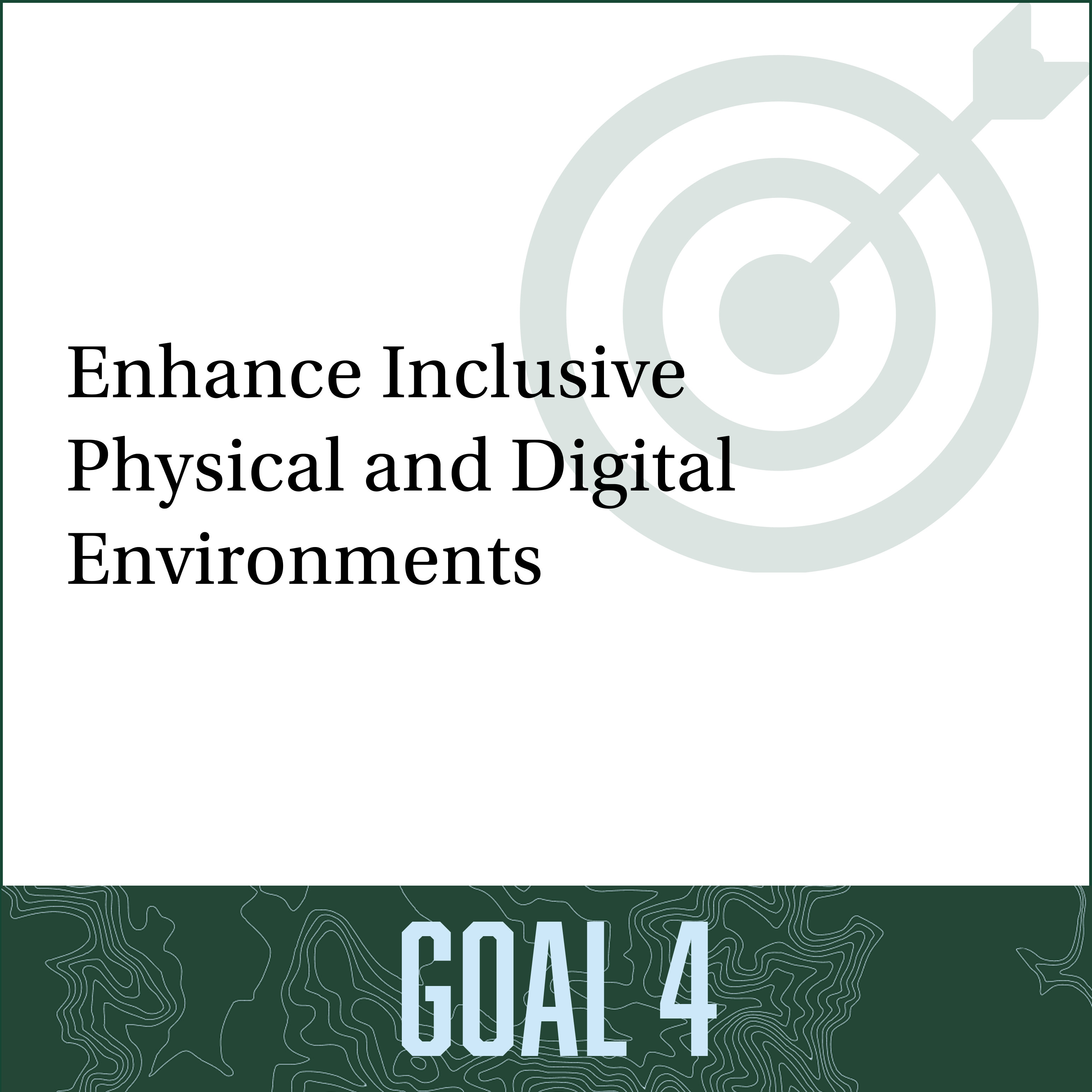 Embed DE&I in all we do's goal 4