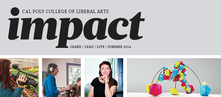 IMPACT - The College of Liberal Arts Magazine Header