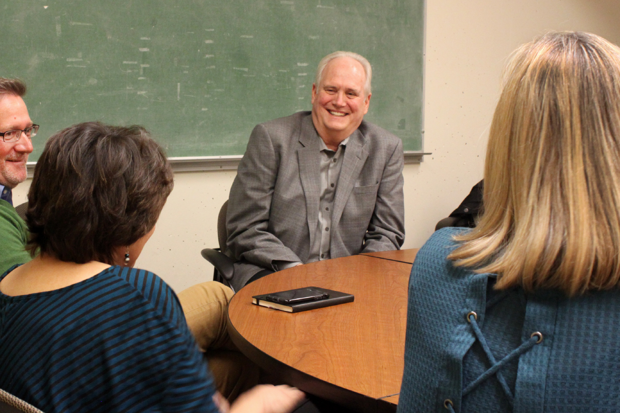 CLA Dean Doug Epperson with staff