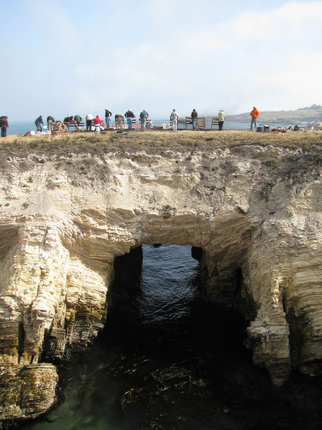 Archaeological Field Class near Point Buchon in 2011