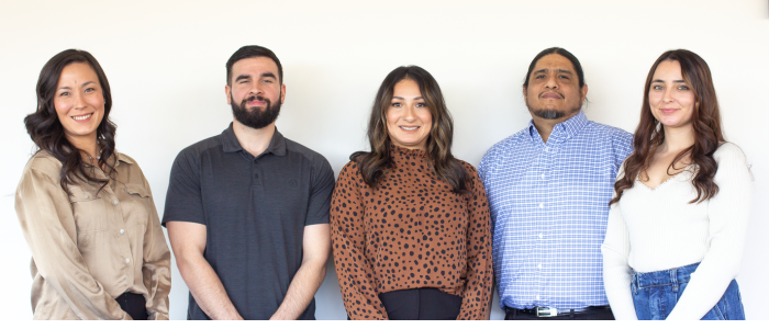  Katherine Grose, Chris Tidd, Norma Salinas, Angel Tacbas and Tawny Lino