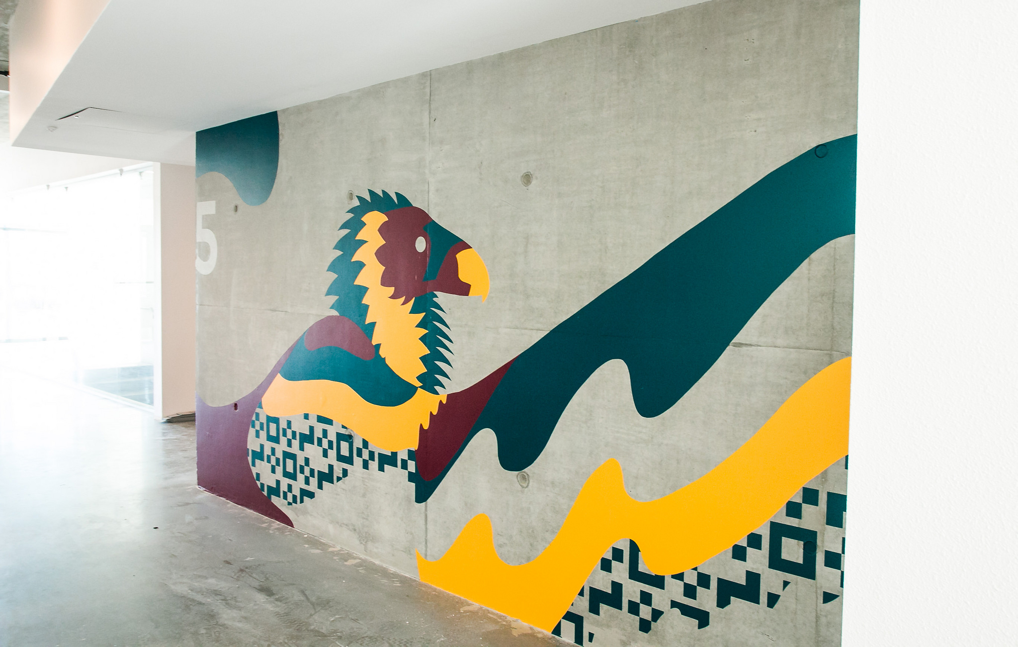 Art and Design Students Work on Murals for New Cal Poly Housing