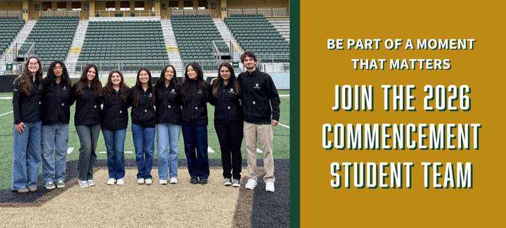 Be Part of a moment that matters, Join the 2026 Commencement Student Team