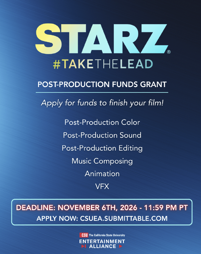 A flyer announcing STARZ grants