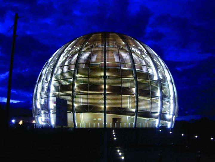 Exterior view of the Large Hadron Collider 