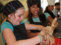 chef students cooking