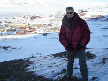 Professor Moline in Svalbard