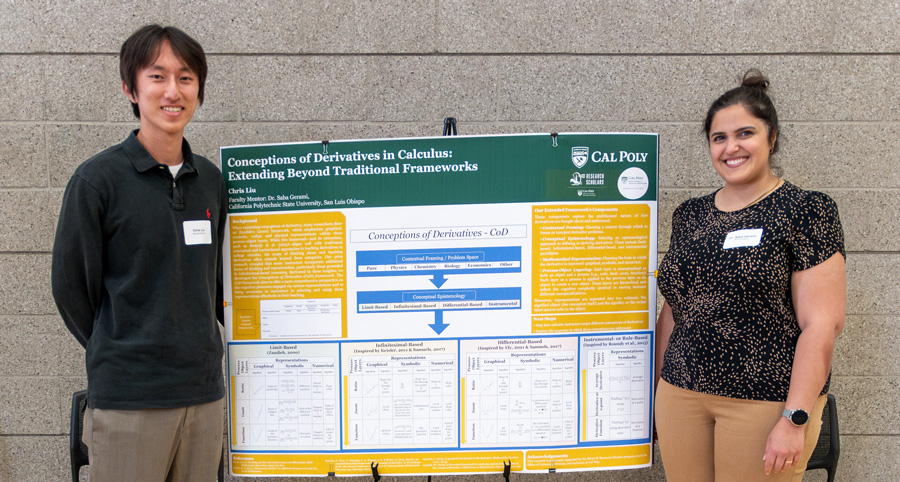 BEACoN Research Scholar and faculty mentor