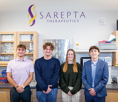 Sarepta Scholars in the Sarepta lab