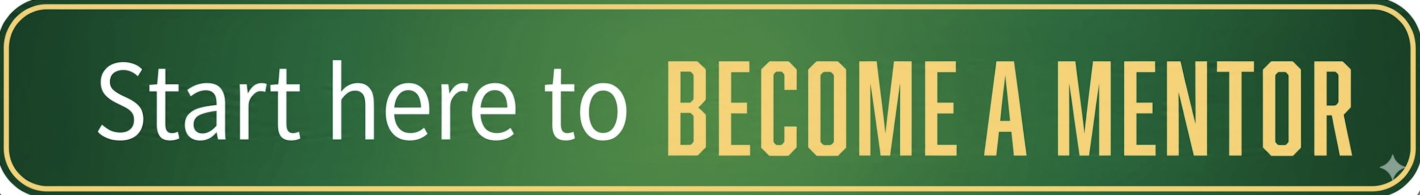 Button that reads "Alumni, start here to become a mentor."