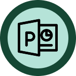 Microsoft Powerpoint presentation icon