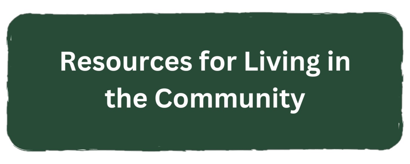 Resources for Living in the Community