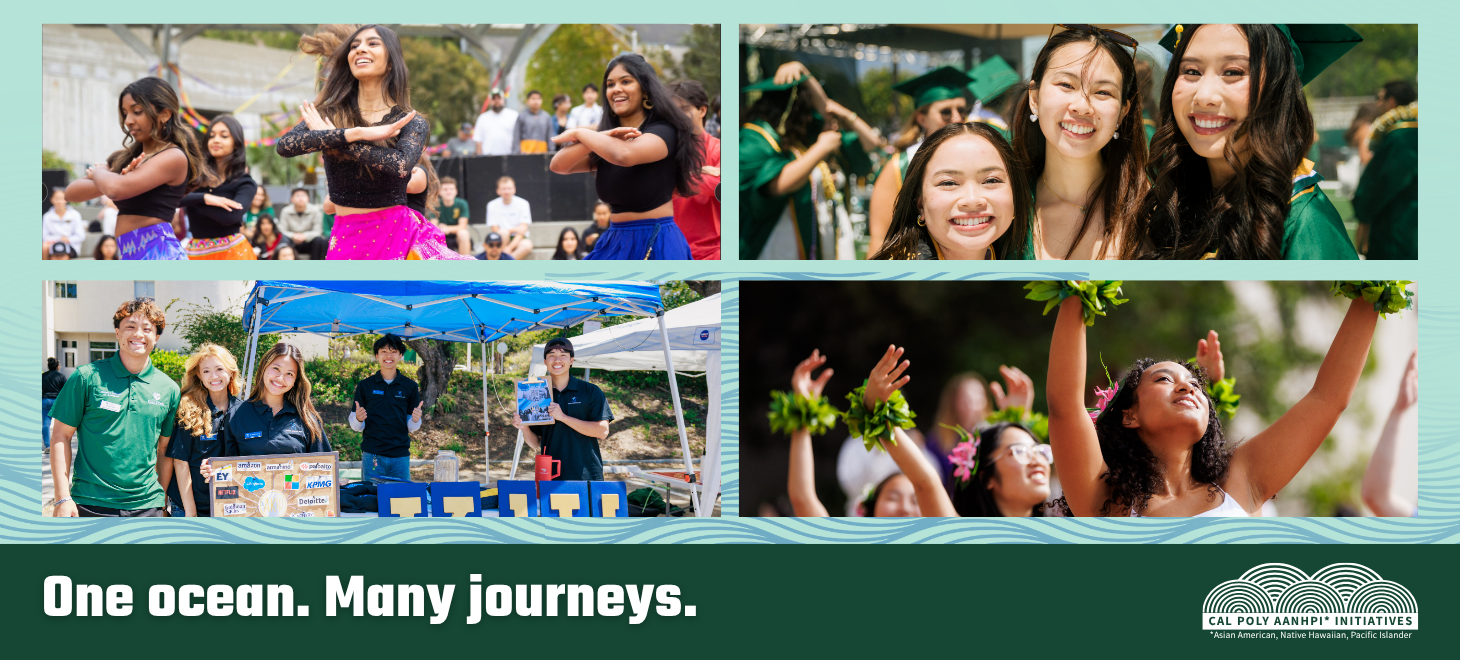 Images of AANHPI Student Clubs at Culture Fest and Graduation