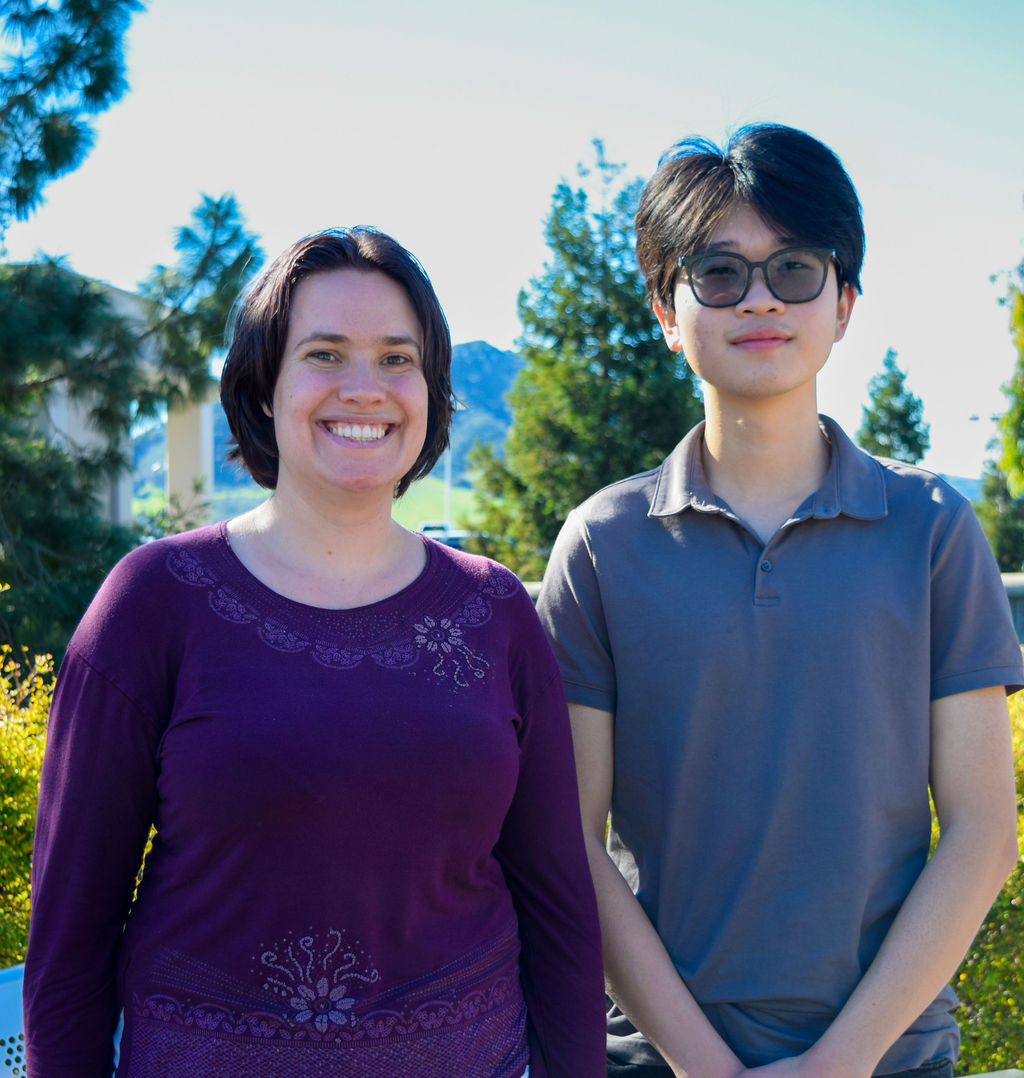 Hao Lam with Nicole Johnson-Glauch.