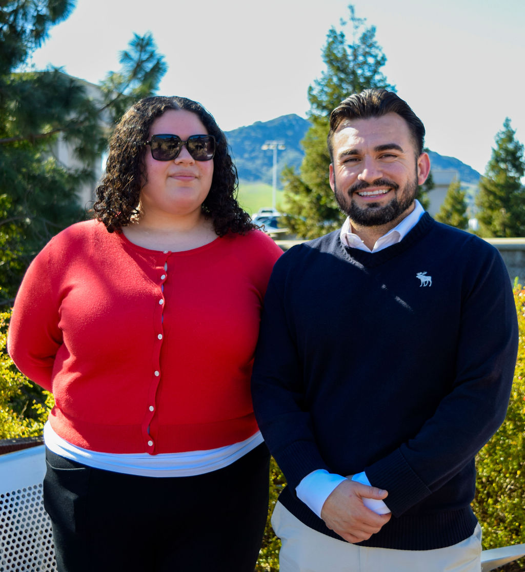 Yaneli Cruz with Dr. Ivan Hernandez.