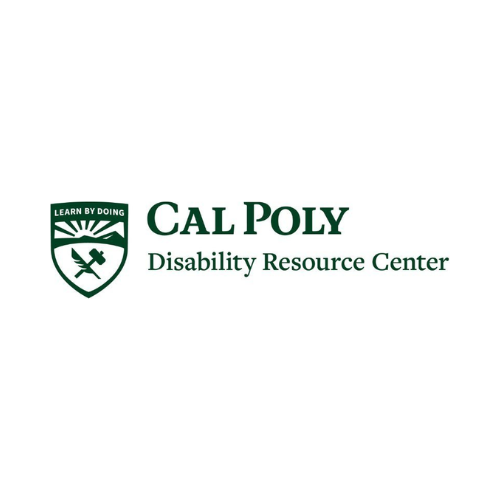 Cal Poly Disability Resource Center logo.