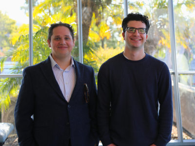 John Paniagua and Mani Pirouzmand