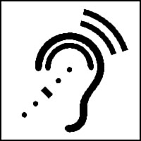 assitive listening icon