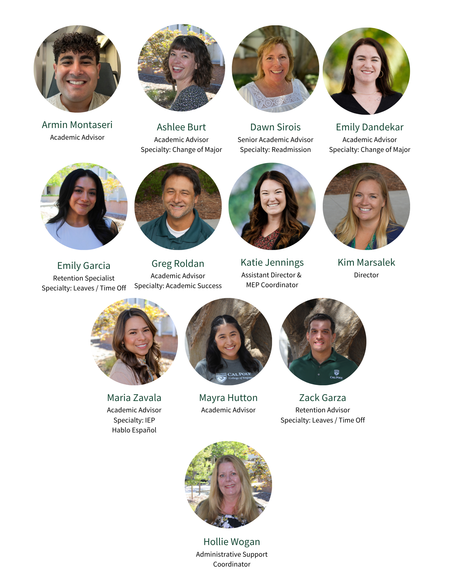 Staff Photos