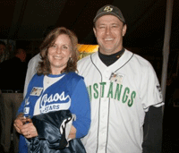 Dr. Hendricks and his wife Maggie at the RPTA auction