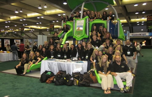 Group picture of RPTA students and faculty at CPRS 2011