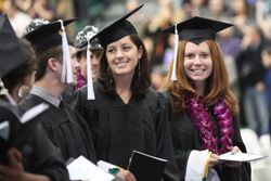 M.A. Students at Graduation 