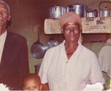 A Bantu mother, in South Africa, 1975.