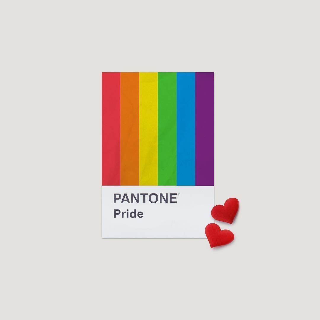 PANTONE PRIDE FLAG