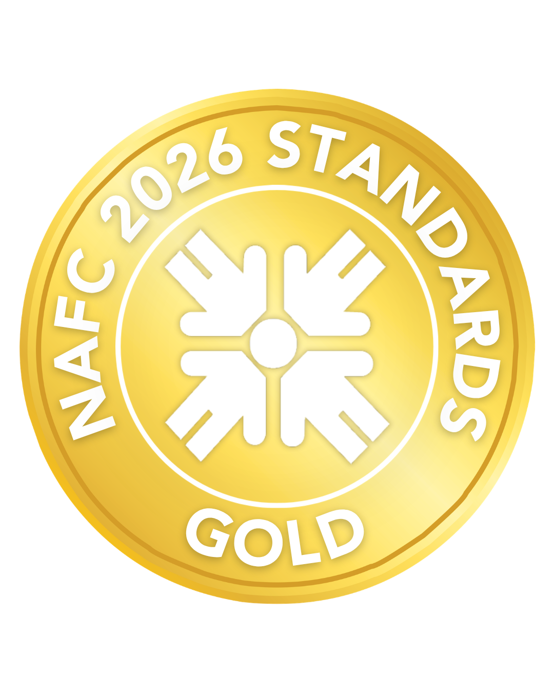 NAFC 2026 Standards Gold Badge