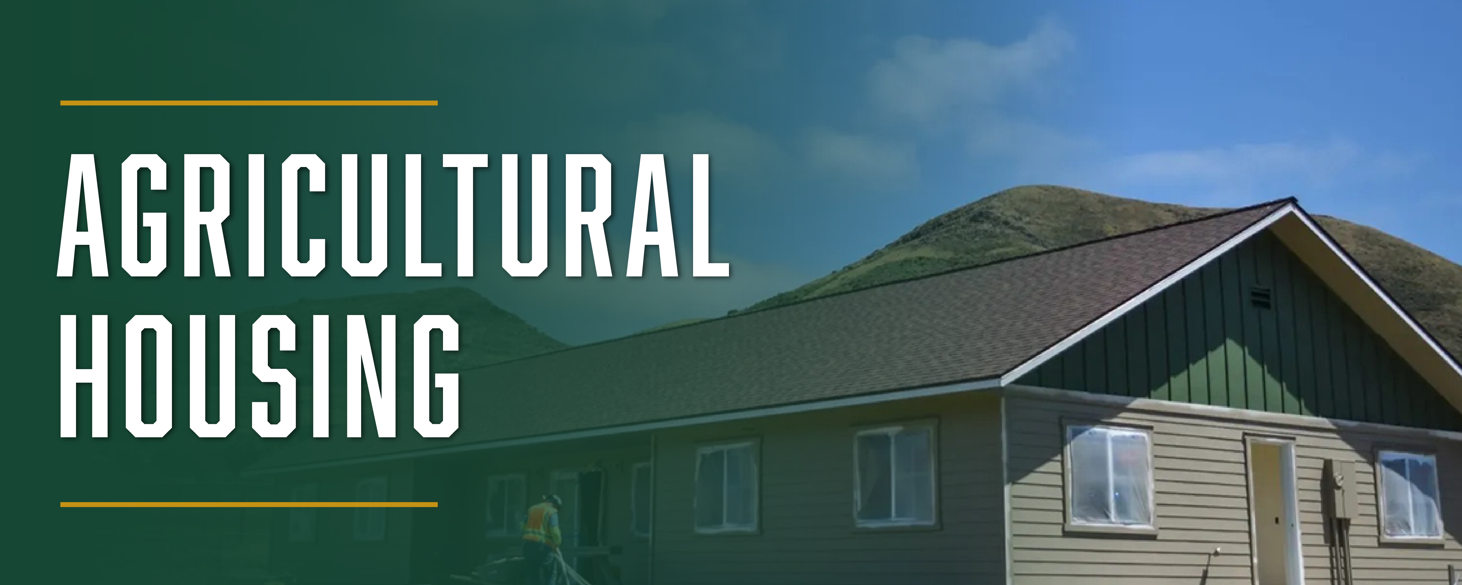 Agricultural Housing Banner