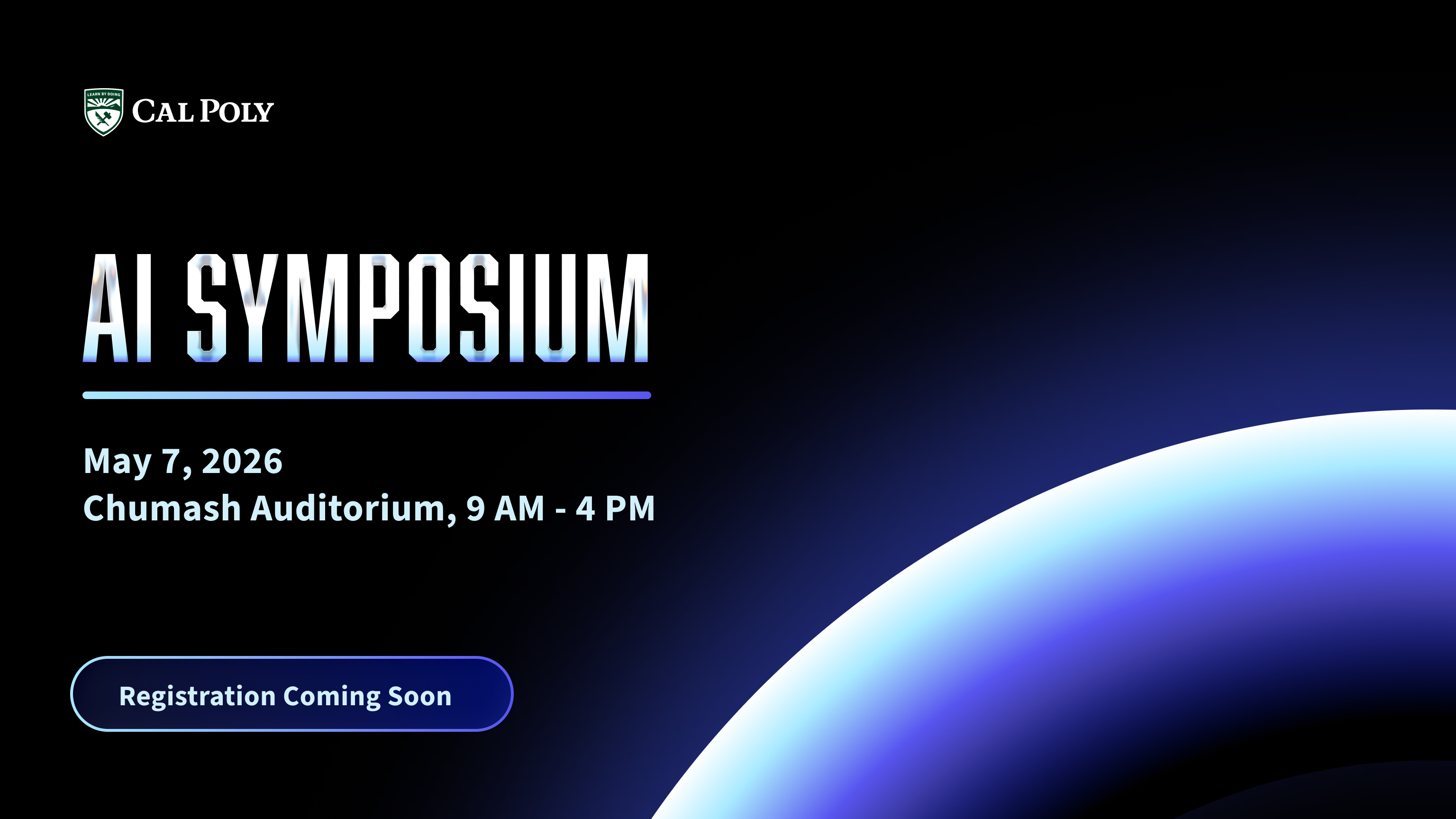 AI Symposium - Registration Coming Soon