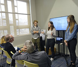 Students Present at the Journalism Innovation Challenge