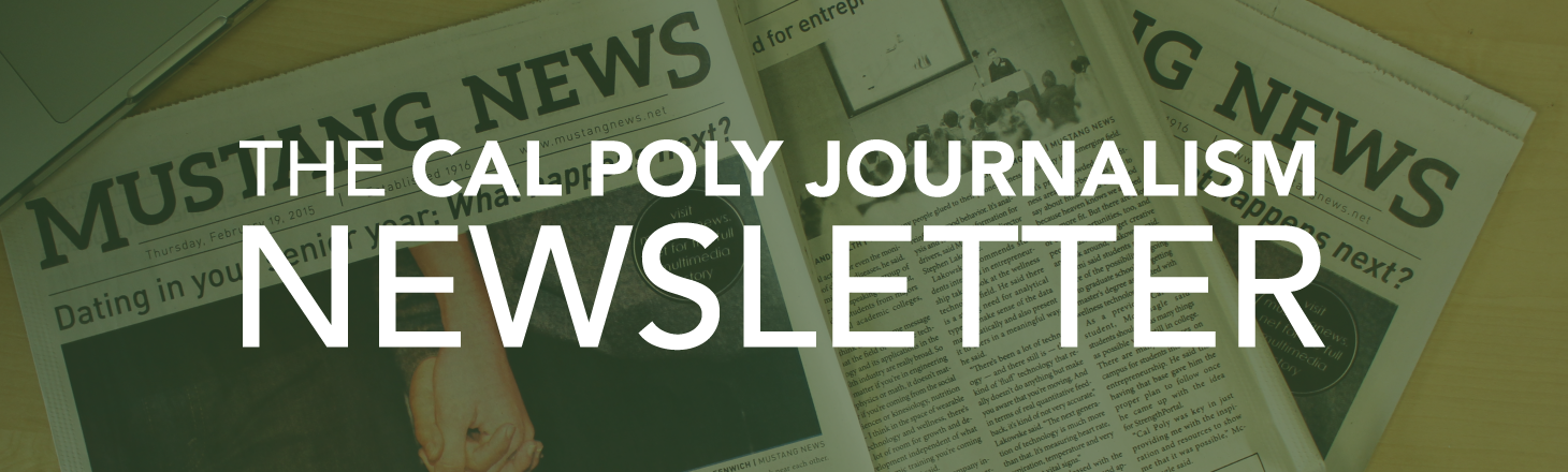 Journalism Newsletter Banner