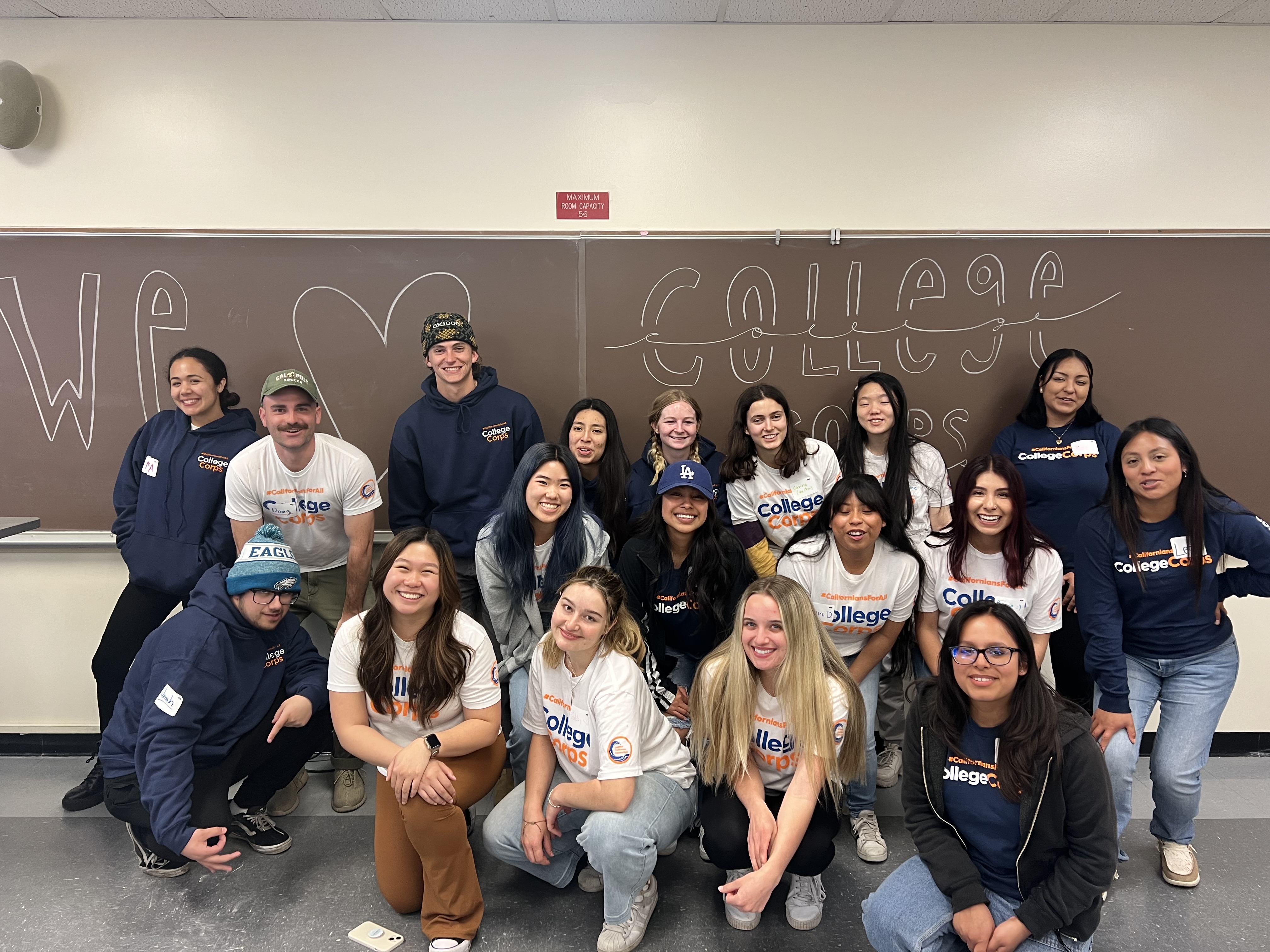 College Corps fellows serving in the community